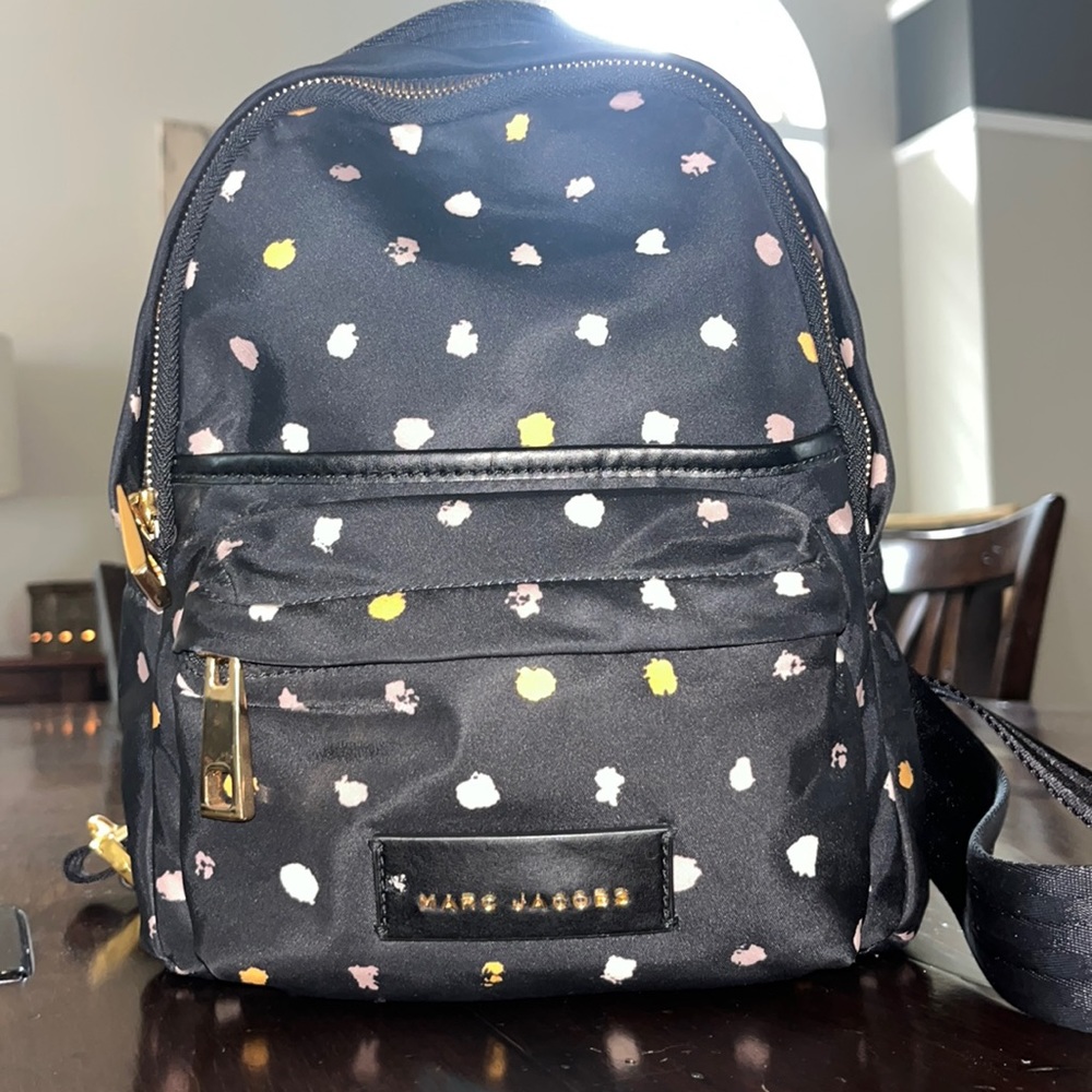 Marc Jacob’s Mini Backpack with Three Zippers